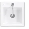 Image de Villeroy & Boch VB-3315 01 R1 Subway 50S Évier de Cuisine, White Alpin