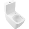Image de V&B VENTICELLO WC sur pied, cuvette profonde 37,5x70 cm, sans rebord, blanc C-plus