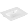 Image de V&B Lavabo VENTICELLO 50x42 cm, avec trou robinet, trop-plein, blanc