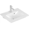 Image de V&B VENTICELLO lavabo 50x42 cm, avec trop-plein, blanc C-plus