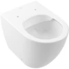 Image de V&B Subway 2.0 WC suspendu, cuvette à chasse profonde 37x56cm, sans rebord, évacuation horizontale, blanc