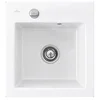 Image de Evier 1 bac sans egouttoir VILLEROY ET BOCH Subway Pure XS 47,5 x 51 cm Blanc vidage automatique inclus