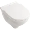 Image de Villeroy & Boch O. Novo Toilette avec assise suspendue, chasse d'eau directe et sans bordure, 5660HR01