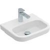 Image de V&B Architectura Lavabo à poser 45x38 cm, 1 trou robinet, sans trop-plein, blanc