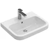 Image de Villeroy & Boch Architectura Lavabo 55x47cm avec trou pour robinetterie et trop plein blanc