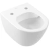 Image de V&B Subway 2.0 Compact WC mural, cuvette suspendue, 35,5x48 cm, D-Flush, évac. horizont., blanc C+