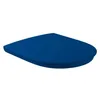 Image de VB Abattant WC O. NOVO Vita 9 m7261 Charnière vague edst. Bleu Antibac