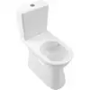 Image de V&B WC sur pied, cuvette à chasse profonde VICARE 36x71cm, pour combiné, évacuation horizontale, blanc