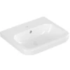 Image de V&B Architectura Lavabo 55x47 cm, blanc, 1 trou de robinet, avec trop-plein