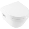 Image de V&B Combi-Pack WC suspendu D-Flush Architectura 35x48cm, sortie verticale, blanc, horizontal, avec siège, blanc C+