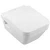 Image de Villeroy & Boch Architectura Combi-Pack Wash-down WC DirectFlush, avec siège WC, White Alpine, 5685HR01, Couleur: Blanc