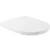 Image de V&B Architectura Abattant WC blanc, charnières ES, avec Quick-R et Softclosing