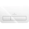 Image de V&B Plaque de commande ViConnect 200G 26,9x16,1x1,3cm, surf. verre, blanc glo