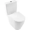 Image de V&B AVENTO Abattant WC blanc, charnières Quick-R, fermeture douce