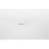 Image de V&B Bac à douche Squaro Infinity 110x70x4 cm, anthr., angle encastré gauche mur