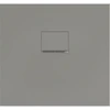 Image de V&B Bac à douche Squaro Infinity 80x75x4cm, gris, installation affleurante