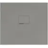 Image de V&B Bac à douche Squaro Infinity 90x80x4 cm, gris, installation universelle