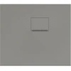Image de V&B Duschwanne Squaro Infinity 80x70x4cm, gris, installation d'angle droite contre mur
