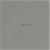 Image de V&B Duschwanne Squaro Infinity 80x80x4cm, gr, installation d'angle droite contre mur