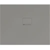 Image de V&B Bac à douche Squaro Infinity 110x90x4 cm, gris, installation d'angle à droite contre le mur