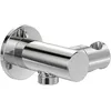 Image de Support mural pour douchette avec raccordement VILLEROY ET BOCH Universal Showers rond Chrome