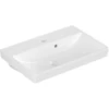 Image de V&B AVENTO Compact lavabo 55x37 cm, 1 trou robinet, avec trop-plein, blanc