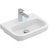 Image de V&B Architectura Lavabo à main 50x38cm, avec trop-plein, 1 trou, sans trop-plein, blanc