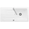 Image de Evier 100 x 51 cm VILLEROY ET BOCH Architectura 60 Blanc vidage automatique inclus