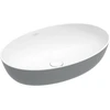Image de V&B Lavabo à poser Artis 61x41 cm, ovale, sans trou robinet, sans trop-plein, French Lin.