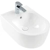 Image de V&B Bidet mural AVENTO 37x53 cm, 1 trou de robinet, avec trop-plein, blanc