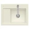 Image de Villeroy & Boch VB-3313 01 FU Subway 45 Compact Évier de Cuisine, Ivory