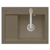 Image de Villeroy & Boch VB-3313 01 TR Subway 45 Compact Évier de Cuisine, Timber