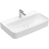 Image de V&B Lavabo Finion 80x47cm, avec trou pour robinetterie, sans trop-plein, blanc C+