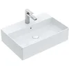 Image de Villeroy & Boch 4A076001 Lavabo rectangulaire Blanc 600 mm 420 mm 17,5 kg
