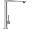 Image de Robinetterie Villeroy & Boch Finera, haute pression, robinet avec cartouche céramique et rotation 360°, robinetterie économique, bec 251 mm, acier inoxydable massif