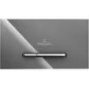 Image de V&B Plaque de commande WC ViConnect 300G 25,3x14,5x2cm, verre, gris brillant
