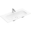Image de V&B Meuble vasque Finion 100x50 cm, 1 trou robinet/débordement, blanc C+