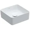 Image de Villeroy & Boch Collaro lavabo à poser, 380 x 380 mm, sans trou pour robinet, sans trop-plein, non enterré, 4A2138; Coloris: Céramique blanche plus