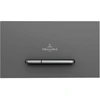 Image de V&B Plaque de commande WC ViConnect 300S 25,3x14,5x2cm, plastique, touche chrome mat, anthracite mat