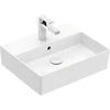 Image de V&B Memento 2.0 Lavabo 50x42 cm, mit Hahnloch, mit Überlauf, alpinweiß
