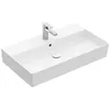 Image de Villeroy & Boch Memento 2.0 lavabo mural, 800 x 470 mm, 1 trou pour robinet, avec trop-plein, non poli, 4A2280, Coloris: Céramique blanche plus