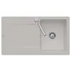 Image de Evier 1 bac VILLEROY ET BOCH Siluet 50 Steam CeramicPlus - Avec vidage manuel