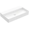 Image de V&B Memento 2.0 Lavabo 80x47 cm, fermé, sans trop-plein, blanc alp C-plus