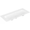 Image de V&B Meuble lavabo Finion 120x50, sans trop-plein, blanc pierre C+