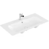 Image de V&B Meuble vasque Finion 100x50 cm, 1 trou robinet/ vidage, blanc mat C+