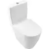 Image de V&B Abattant WC AVENTO blanc brillant C+, charnière Quick-R, fermeture douce