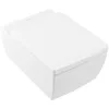 Image de Villeroy & Boch Memento 2.0 WC suspendu, sans rebord, DirectFlush, 4633R0, Coloris: blanc-alpin