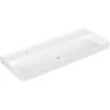 Image de V&B Collaro Meuble-lavabo 120x47cm, sans trop-plein, blanc C-plus