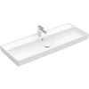 Image de V&B Collaro Meuble-lavabo 120x47 cm, avec trop-plein, blanc C-plus