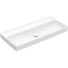 Image de V&B Collaro Meuble-lavabo 100x47, sans trop-plein, sans trou, blanc pierre C-plus